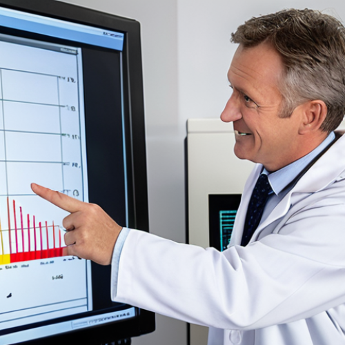 Home 15 **
A seasoned vibration analysis engineer, perhaps in their 50s, wearing a slightly rumpled but professional white lab coat. They're pointing at a spectral analysis graph displayed on a large monitor in a bright, modern laboratory. The graph shows clear peaks indicating a machine imbalance. The engineer has a slight smile, conveying both expertise and approachability. Soft, natural light illuminates the scene. Focus on capturing the "art of interpretation" aspect of vibration analysis.
**