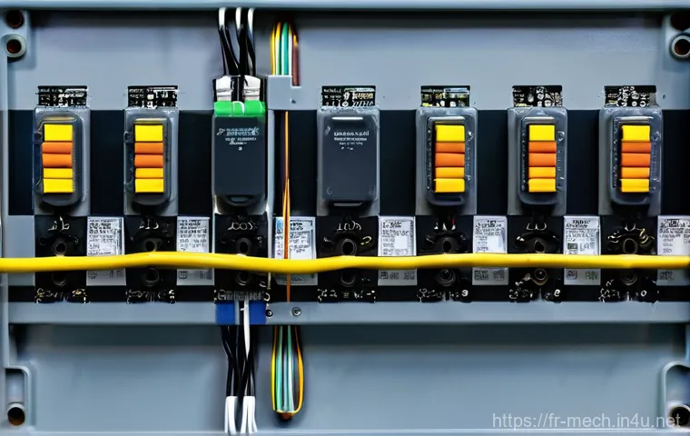 기계공학 열화상카메라 - **Prompt:** "A professional industrial maintenance technician, wearing a clean, dark blue uniform wi...